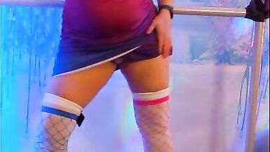Hotwife Steffi desert paint twat dance - 3 image