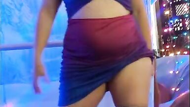 Hotwife Steffi desert paint twat dance - 5 image