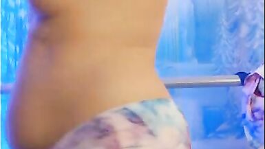 Hotwife Steffi desert paint twat dance - 8 image