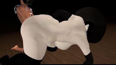 CG VR animation tentacle clip game Virt a Fella hentai cartoon. The witch in the hat lured a little angel to her and persuaded her to participate in anal fisting, it's nice that the hotty has a tiny fist.