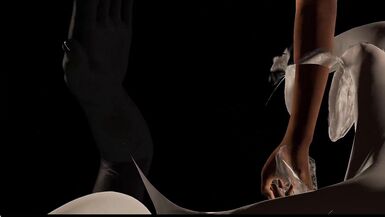 CG VR animación tentáculo clip juego Virt a Fella hentai dibujos animados. La bruja del sombrero atrajo a un angelito hacia ella y la convenció para participar en el fisting anal, es bueno que el hotty tiene un puño pequeño. - 7 image