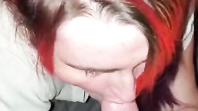 BBW Red Head Raven veut que ses gros seins de pute se fassent éjaculer