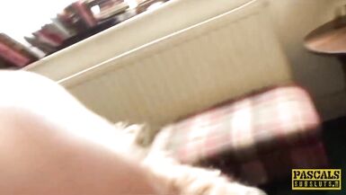 Mature subslut Molly Maracas plowed hard before cum buffet - 5 image