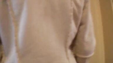 Super breasty German sweetheart stuffing anything in her hairless cum-hole - 2 image