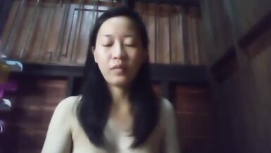 Hawt fur pie close up Oriental girlfriend receive sexually excited