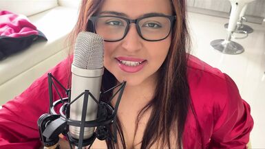 ASMR ROLEPLAY IN SPANISH STEPMOM FLIRTS U! - 1 image