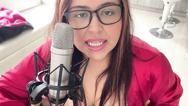 ASMR ROLEPLAY IN SPANISH STEPMOM FLIRTS U! - 2 image