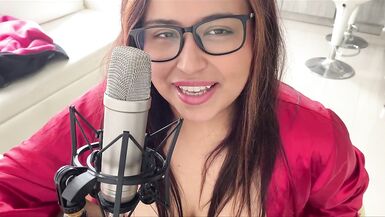 ASMR ROLEPLAY IN SPANISH STEPMOM FLIRTS U! - 5 image