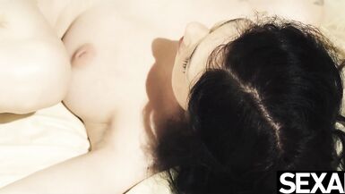 See those girls take up with the tongue every other's snatch to meaty orgasms - 15 image