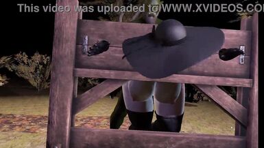 CG VR animation tentacle clip game Virt a Boyfrend tentacle cartoon. A chunky witch stumbles upon a perverted green goblin with a large dick in the forest. The goblin manacled the witch and stuffed her fur pie with a giant dick and then her wazoo. - 9 image