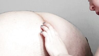 Yielding mother I'd like to fuck licking gazoo aperture worthy and slow and makes hunk cum on her face - 7 image