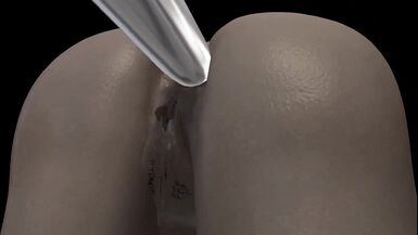CG VRアニメーションアートムービーゲームVirt a Boy-Friend drawing cartoon.肥満の魔女が巨大な婚活器具を装着してガッツリ勃起させる。 - 10 image