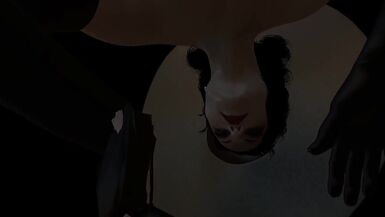 CG VRアニメーションアートムービーゲームVirt a Boy-Friend drawing cartoon.肥満の魔女が巨大な婚活器具を装着してガッツリ勃起させる。 - 3 image