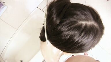 Cette Babe a laissé lautre gars baiser et jouir dans son vagin pendant que son conjoint cocufiait voulait regarder. Dilettante Japanese Sex Pair - 8 image