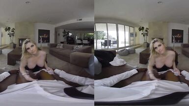 Housewife Christie Taking Vacuum Seller's BBC On BaDoinkVR - 7 image