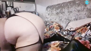 Housewife getting into Her underware for Her Hubby coming home - 10 image