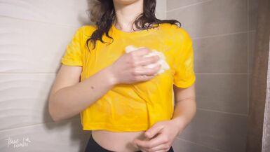 Sexually Excited Mother I'd Like To Fuck Receives Juicy In Control Top Hose Tights - 5 image