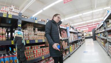 Longpussy, Short sweater and Lengthy, Little Love Melons in Public. - 12 image