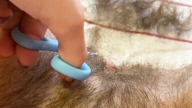 TRIMMING MY SUPER LENGTHY VAGINA HAIR CLOSEUP - 14 image