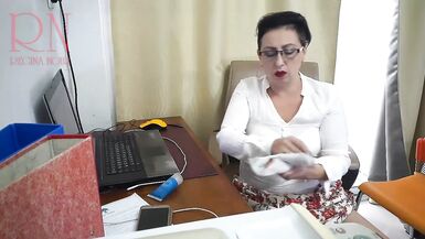 SEXRETARY Secretary acquires stuffed with a sex tool camera in the office Web Camera 1 - 14 image