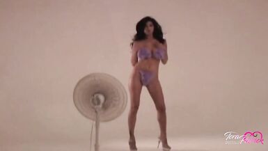 Tera Patrick In Hot Underclothing Acquires Undressed To Tease U! - 4 image