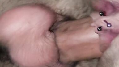 Filling her love tunnel after a night of male+male+female enjoyment - 11 image