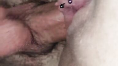 Filling her love tunnel after a night of male+male+female enjoyment - 4 image