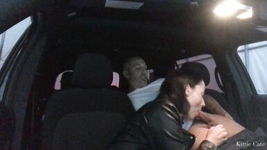 This Guy copulates me hard in the car previous to going to dinner at my in-laws' house_Amateur pair Kittie Cate - 4 image