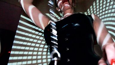 Sexy Fetish Dominatrix Mistress Eva Big Ass Latex Milf Femdom Solo BDSM Kink Goddess - 1 image