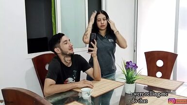 Pequeña latina es follada por su novio hasta correrse - Porno en Español - 1 image
