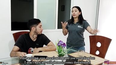 Pequeña latina es follada por su novio hasta correrse - Porno en Español - 3 image