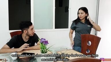 Petite Latina is fucked by her boyfriend until she squirts - Porn in Spanish