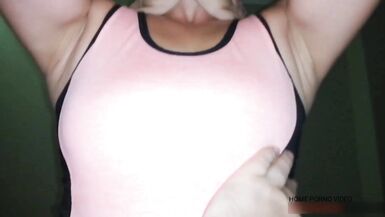 Quiet! My Husband Is In The Next Room While You Fuck Me - Sex Tape - Pov - Foot Fetish - 3 image