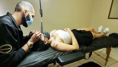 FAKE DESIGNER - Big Tits Brunette fucks Bbc - 2 image