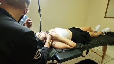 FAKE DESIGNER - Big Tits Brunette fucks Bbc - 4 image