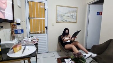 FAKE DESIGNER - Big tits Brunette fucks with Bbc - 5 image