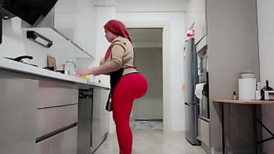 my slut big ass stepmom caught me watching at her ass - 1 image