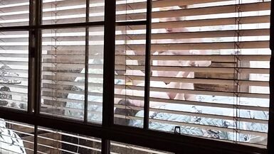 Neighbours watching us fuck