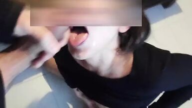 Lick my pussy and cover my little face with your cum - 1 image