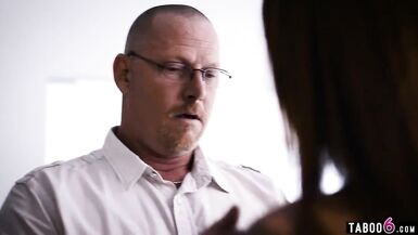 Cheating wife must fuck father-in-law for his silence