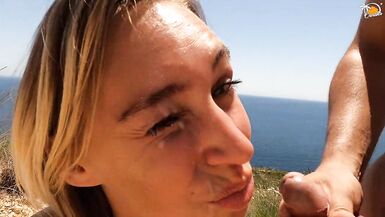 Polish amateur couple fucks on Spanish coast - 15 image