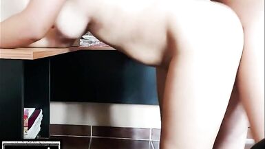 I'm too excited and I give my ass to my neighbor because of how horny I am - 3 image