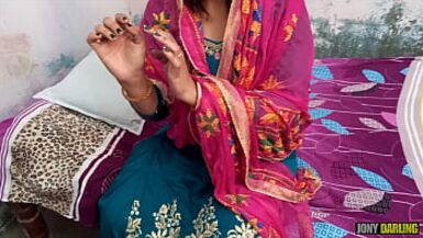 POV Punjabi Bhabhi Ko padoshi ne jabardasti pel diya真实自制性爱视频 by jony darling Clear hindi audio - 1 image