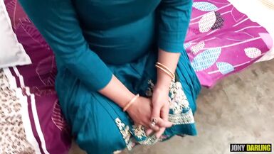 POV Punjabi Bhabhi Ko padoshi ne jabardasti pel diya真实自制性爱视频 by jony darling Clear hindi audio - 3 image
