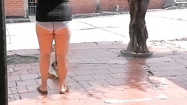 My perverted stepmother likes to clean in the street for the neighbor to see - 6 image