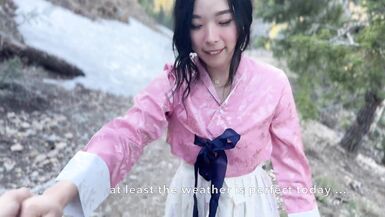 KPop Girl Fucks Actor in Korean Forest K-Drama Sex Scene - 5 image