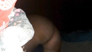 Wiping my cum from her pussy - 13 image