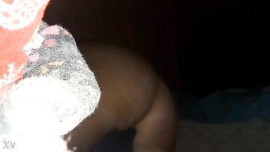 Wiping my cum from her pussy - 14 image
