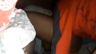 Wiping my cum from her pussy - 3 image
