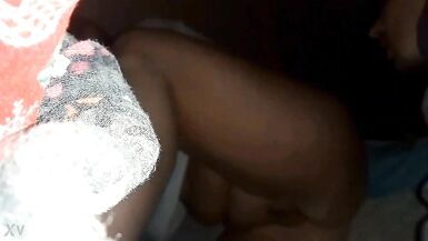 Wiping my cum from her pussy - 6 image